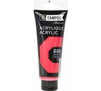 Campus by Raphael 686 - Peinture - peinture acrylique - rouge primaire - 100 ml Rouge G