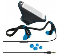 Campus Ecouteurs audio RUNFIT noir et bleu