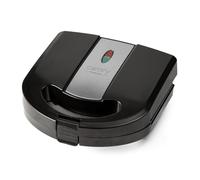 CAMRY Appareil multifonction 3 en 1, appareil à croque-monsieur, gril de contact, appareil Oreschki, machine à noix, puissance 1000 W, revêtement antiadhésif pour un nettoyage facile sans brûler