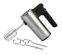 CAMRY batteur electrique cuisine à main avec unité de rangement - 5 vitesses Turbo - 900W - 3 embouts en acier inoxydable crochets pétrisseurs, fouets fouet electrique - Puissant et polyvalent