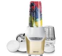 Camry Premium CR 4071 blender 1 L Blender sport 1000 W Or, Transparent, Blanc