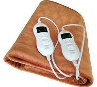 Camry | Couverture chauffante électrique avec minuterie | CR 7436 | Nombre de niveaux de chauffage 8 | Nombre de personnes 2 | Lavable | Télécommande | Polaire / polyester super doux | 2x60 Watt