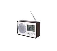 Radio numérique, rétro moderne effet bois, écran LCD, réveil, marque Camry