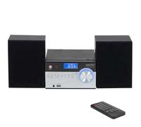 Camry Premium CR 1173 Système stéréo portable Analogique et numérique 10 W AM, FM Noir, Argent Lecture de MP3
