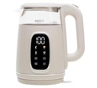 Camry CR 1383 Bouilloire en verre 1,7 l avec sélection de température Beige