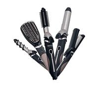 Camry Kit de coiffure 5 en 1 CR2024 – lisseur, fer à friser, embouts remplaçables