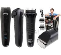 Tondeuse à barbe sans fil Camry CR 2833 avec aspiration (Noir)