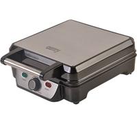 Camry CR 3025 Gaufrier, 1500W, antiadhésif, 4 carrés, noir