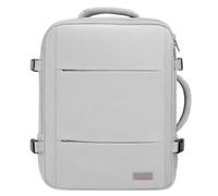 CAMRY CR 6881 Sac à dos de bagage à main Gris moyen 40 x 20 x 30 cm 24 l Sac à dos d'affaires et de voyage 3 compartiments 13 poches Convient pour ordinateur portable jusqu'à 15,6"