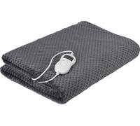 Camry CR 7416 couverture électrique avec minuterie tapis chauffant télécommande 5 niveaux de chauffage 150x100cm 60W