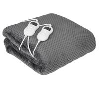 CAMRY CR-7417 Chauffe Lit, Polyester, Gris, 150x160