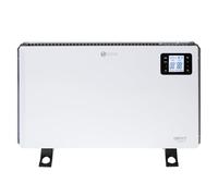CAMRY CR 7739 Adler Chauffage convecteur LCD avec télécommande, Blanc