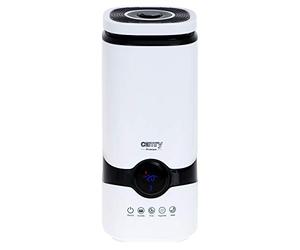 CAMRY CR 7964 Humidificateur silencieux avec technologie ultrasonique Buse de sortie de brume rotative à 360° Panneau de commande LCD Puissance de 35 m² Fonction minuteur Fonction hygromètre 45-90%