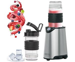 CAMRY CR4069I Mélangeur évasé pour smoothie, smoothie, écrasement de glace, puissance 800W, 2 bidons, 20000rpm, sans BPA, lames avec 4 couteaux