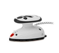 CAMRY CR5039 Mini fer à repasser, Fer à repasser de voyage, Fer à repasser à vapeur, Semelle en céramique, Poignée ergonomique, Réglage de la température en continu, 420W, Blanc/Bleu marine