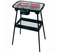 , cr6612 gril électrique avec socle amovible, réglage de la température grille 37 x 21 cm, 2400w,