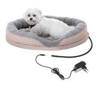 Camry, cr7431 lit chauffant électrique pour chien et chat, 76 x 58cm chauffage pour animaux, 18 w, marron Marron G