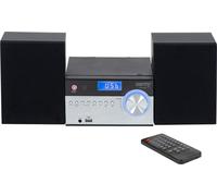 Camry Premium CR 1173 Chaîne stéréo portable Analogique et numérique 10 W AM, FM Noir, Argent Lecteur MP3