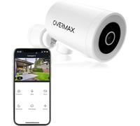 Camspot 5.1-4MP Outdoor IP Camera,Color Night Vision,Motion and Sound Detection,2.4/5GHz Dual Band Wi-Fi,350° Rotation,IP66 Waterproof,Up to 256GB Storage,Control