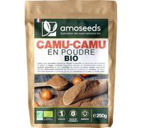 Camu-camu en poudre BIO 250G | 125% apports en Vitamine C | 100% Naturel et Pur | Immunité, Vitalité, Antioxydant | Sans OGM, sans Conservateurs | Qualité Supérieure