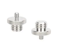 CAMVATE 5/8"-11 mâle vers 1/4"-20 mâle Adaptateur de géométrage pour laser trépied Bosch (2 pièces) - 3287