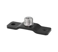 CAMVATE Adaptateur de vis pour microphone de 5/8 '' mâle à 1/4 '' femelle avec support de socle inférieur pour montage mural/sur table/au plafond