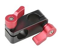 CAMVATE Angle Droit Rod Clamp Tige 15 mm à 90 ° Rotation pour caméra vidéo DSLR Rig