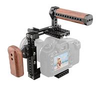 CAMVATE Cage de Caméra Ajustable Universelle Avec Poignée Droite et Gauche (Uniquement Avec Poignée Gauche)