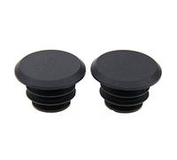 CAMVATE Guidon Bar fin Fiche Caps ATB VTT Lubrifiant Argent pour vélo Cycle Camera Grip (2 pièces)