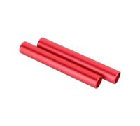 CAMVATE Paire de tiges en aluminium 15 mm (rouge, 10 cm) - 3562