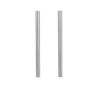 CAMVATE Paire de tiges en aluminium de 15 mm (couleur titane, 30 cm) - 3384