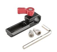 CAMVATE Unique 15 mm Rod Clamp avec NATO Rail (Rouge)
