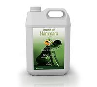 Camylle - Brume de Hammam Fleur d'Oranger - Fragrances à base d'Huiles Essentielles pour Hammams, Bains de Vapeur ou Douches Hammam - Déstressant aux arômes suaves et captivants - 5000ml