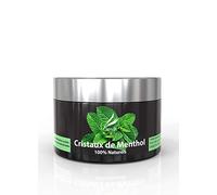 Camylle - Cristaux de Menthol Menthol - Cristaux de Menthol 100% Naturel pour le Sauna - Rafraîchissant aux arômes frais et puissants - 100g