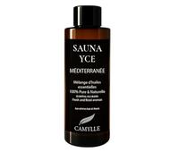 Camylle Sauna Yce Méditerranée - Huile Essentielle 100% Pure et Naturelle pour Rituel Aromatique Sauna sur Glace Pilée - 80 ml