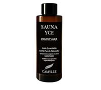 Camylle Sauna Yce Ravintsara - Huile Essentielle 100% Pure et Naturelle pour Rituel Aromatique Sauna sur Glace Pilée - 80 ml