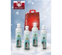 Camylle - Sélection Nuage avec en cadeau un superbe sac en coton comprenant quatre flacons : 1 x 250ml Eucalyptus/Menthe - 1 x 250ml Fleur d'Orangers - 1 x 250ml Elinya - 1 x 250ml Orient