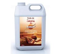 Camylle - Voile de Sauna L'Elégant - Fragrances à base d’Huiles Essentielles 100% Pures et Naturelles pour Sauna - Floral aux effluves envoutantes et délicatement ambrées - 5000ml