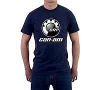 Can Am Logo T Shirt Mens Funny Shirt Mens Sports Shirt Mens Cotton T Shirt Funny Tee Shirt Tops Clothing Blue XL