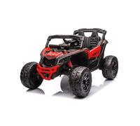Can AM Maverick Mini UTV 24V MP4 Rouge - Voiture électrique pour enfant avec batterie 24v et télécommande