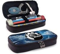 Can Am Spyder Trousse À Crayons En Cuir Pour Filles/Garçons Avec Fermeture Éclair Durable