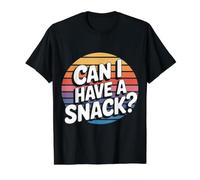 Can I Have A Snack Envies de Faim constantes - T-Shirt Graphique avec Valeur, Homme, Noir, M