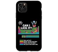 Can I Lick It Funny Chemistry Tableau périodique des éléments Coque pour iPhone 11 Pro Max