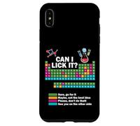 Can I Lick It Funny Chemistry Tableau périodique des éléments Coque pour iPhone XS Max