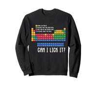 Can I Lick It Funny Tableau périodique des 100 Jours d'école Sweatshirt