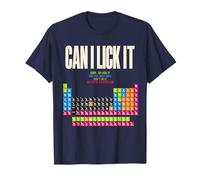 Can I Lick It Periodic Table Funny Science Teacher Geek Men T-Shirt