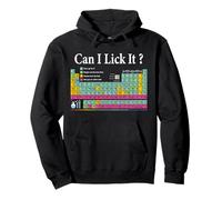 Can I Lick It Tableau périodique Drôle Chimie Science Enfants Sweat à Capuche