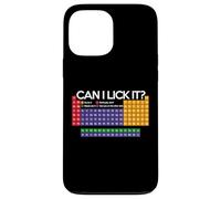 Can I Lick It Tableau périodique Drôle Science Chimie Blague Coque pour iPhone 13 Pro Max