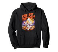 Can I Pet That Dog?! Funny Skeleton Halloween Bootleg Sweat à Capuche