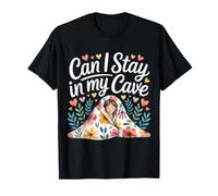 Can I Stay in My Cave Introverti Casanier Social - T-Shirt